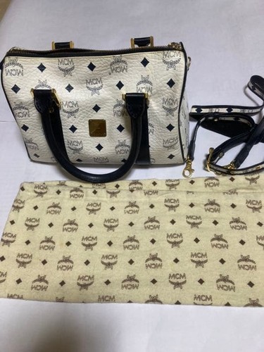 Mcm visetos mini boston - mini,