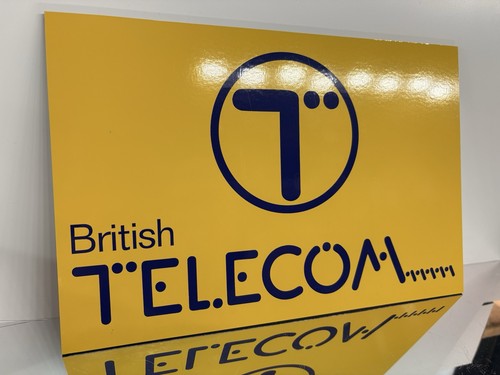 British telecom 80s retro - 80s, sign