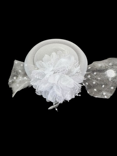 Cappello donna bianco pillbox - donna,