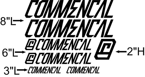 Decalcomanie commencal frame - commencal,