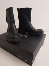Stivaletti Igi&co neri tg. 38 Vera Pelle made in Italy, come nuovi, ottimo stato