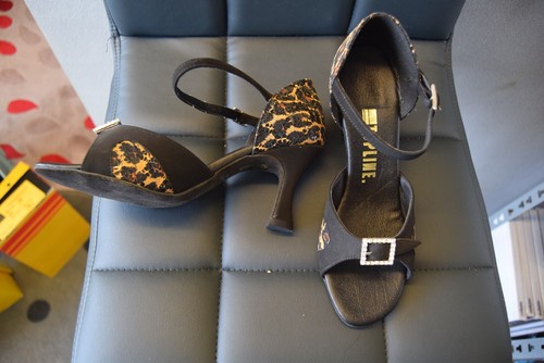 Scarpe ballo latino nero - da,