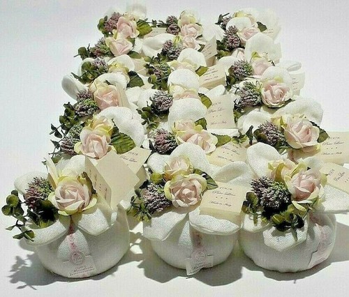 Sacchetti lino bomboniera - sacchetti,