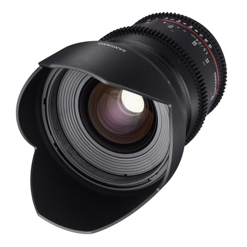 Samyang 24mm 5 video - t1.5,