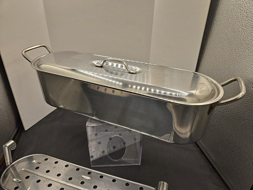 Bollitore pesce alluminio - alluminio, inox