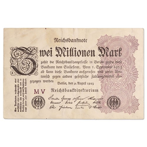 Germania banconota milioni - banconota,
