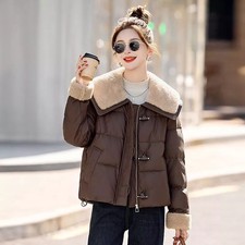 Piumino Donna Elegante Collo