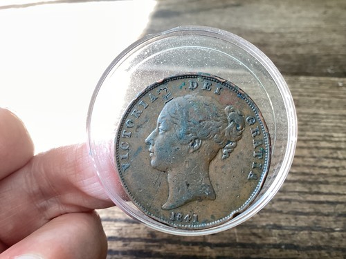 Penny rame vittoria - in, 1841