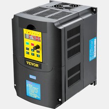 VEVOR 4KW Variatore di Frequenza Inverter VFD Monofase e Trifase Universale VFD