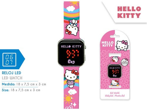 Hello kitty orologio led - hello,