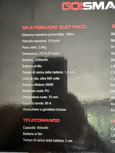 Skateboard elettrico - skateboard,