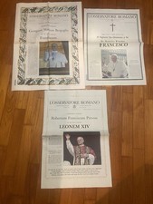 ? L'OSSERVATORE ROMANO PAPA FRANCESCO E PAPA LEONE