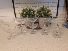 Set 10 bicchieri da dessert