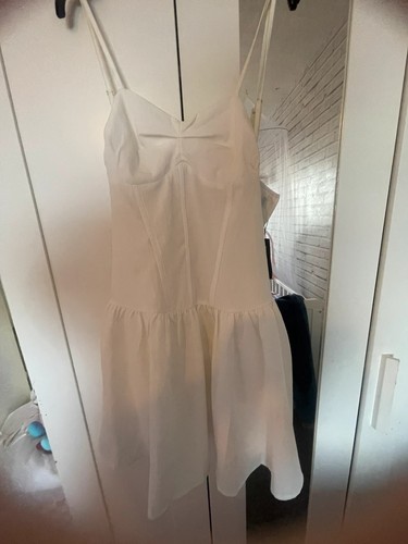 Abito corsetto bianco