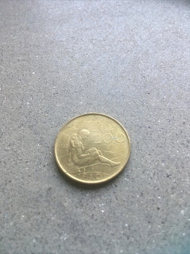 Italia repubblica 200 lire - italia,