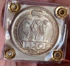 SAN MARINO 20 LIRE 1936