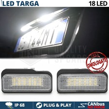 2 PLACCHETTE Luci TARGA LED