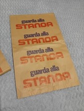 Rara busta in carta originale anni 70 pubblicitaria negozio Standa nuova!
