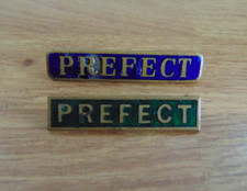 2 x VINTAGE ENAMEL PREFECT BAR