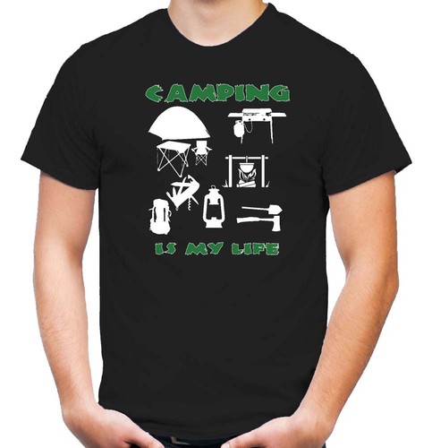 Shirt camping life - my,