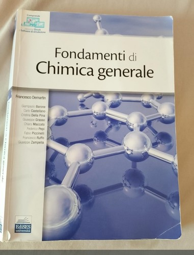 Fondamenti chimica generale - fondamenti,