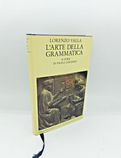 "L'ARTE DELLA GRAMMATICA" Lorenzo Valla, Mondadori Valla 1990 - 9788804329466