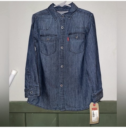 Camicia levi denim bambino - camicia,