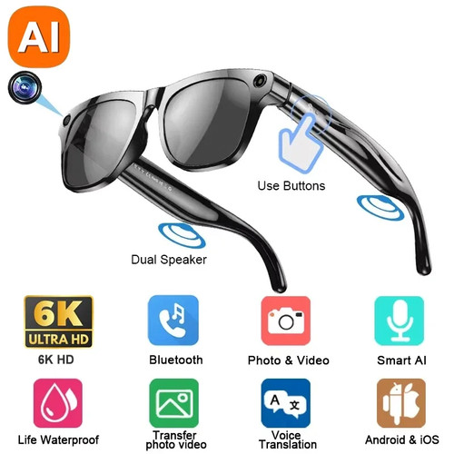 Occhiali smart fotocamera - occhiali,