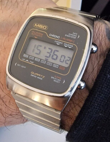 Mbo digital chrono - digital, chrono/alarm