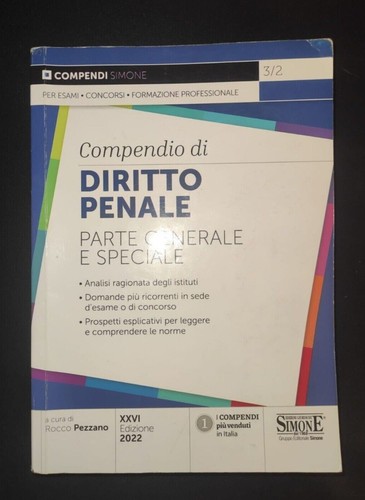 Compendio diritto penale - di,