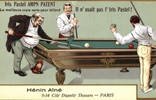 PARIS - Gesso per Biliardo PASTEL - Billard, Billiards - Pubblicitaria - PU368
