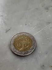 moneta da 2 euro rara Repubblica Francese 1999 tenuta bene