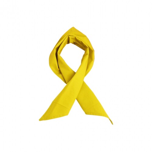 Scialle triangolo giallo - triangolo,