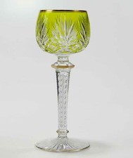 Josephinenhütte Römer copertura filigrana d'aria gialla forma 710-I A. Gerlach prima del 1897