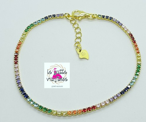 Bracciale tennis argento 925