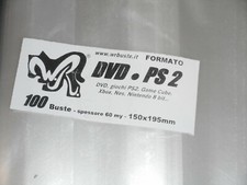 100 BUSTE WR "DVD - PS2"