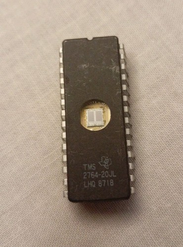 Memoria eprom tms2764 - memoria, uv
