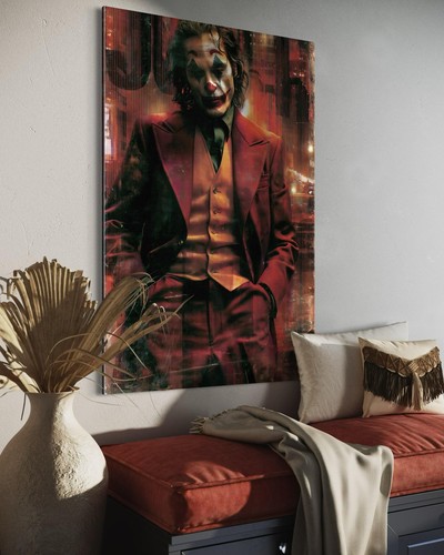 Quadro tela joker colorato - tela,