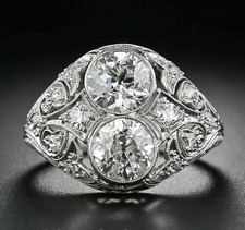 Art Deco 3.70CT Shiny Lab