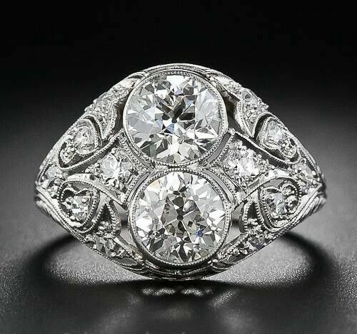 Anello art deco 70ct - anello,