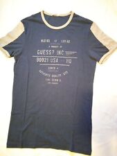 (10) GUESS underwear uomo t-shirt taglia IV blu