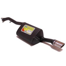 Scarico sportivo ULTER FIAT BRAVO tipo 198 1.4l T-Jet dall'anno 07 - 1 x 95 x 65 mm ovale