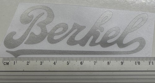 Adesivo scritta berkel - adesivo,