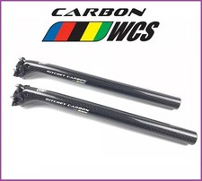 REGGI SELLA FIBRA DI CARBONIO wcs BICI MTB CORSA 25,4 27,2 30,8 31,6 mm TUBO