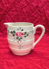 BROCCA VERSATOIO DECORO ROSE CERAMICHE PIEMONTESI CHIUSA PESIO MONDOVI PRIMI 900