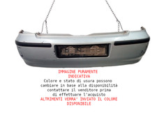 PARAURTI POSTERIORE COMPLETO PER VOLKSWAGEN Polo 3° Serie 6N0807417BGRU ADX (9