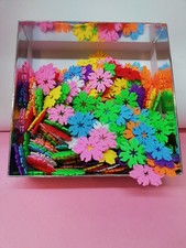COSTRUZIONI GIOCO IN PLASTICA STELLE FIORI GIOCO COMPONIBILE 