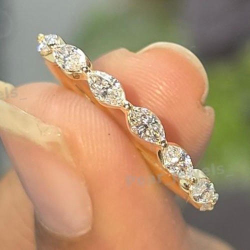 Anello diamante coltivato - diamante, in
