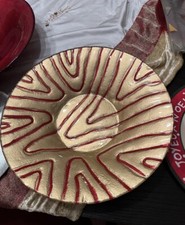 Centro Tavola Color Oro E Rosso