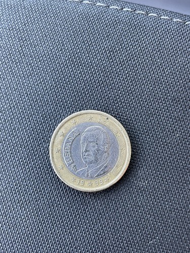 Moneta rara euro espana - rara,